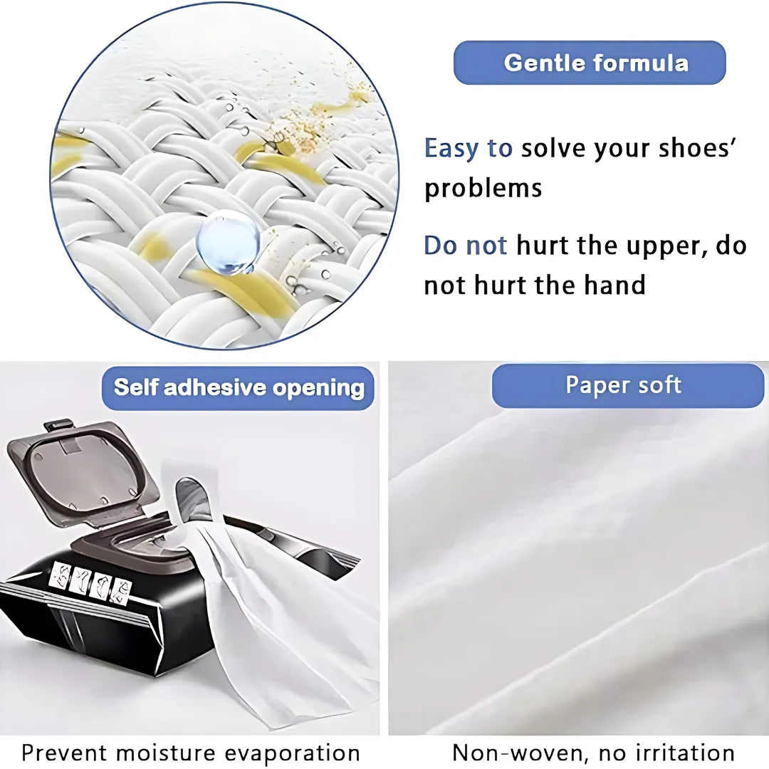 Sneaker & Shoe Cleaner Wipes