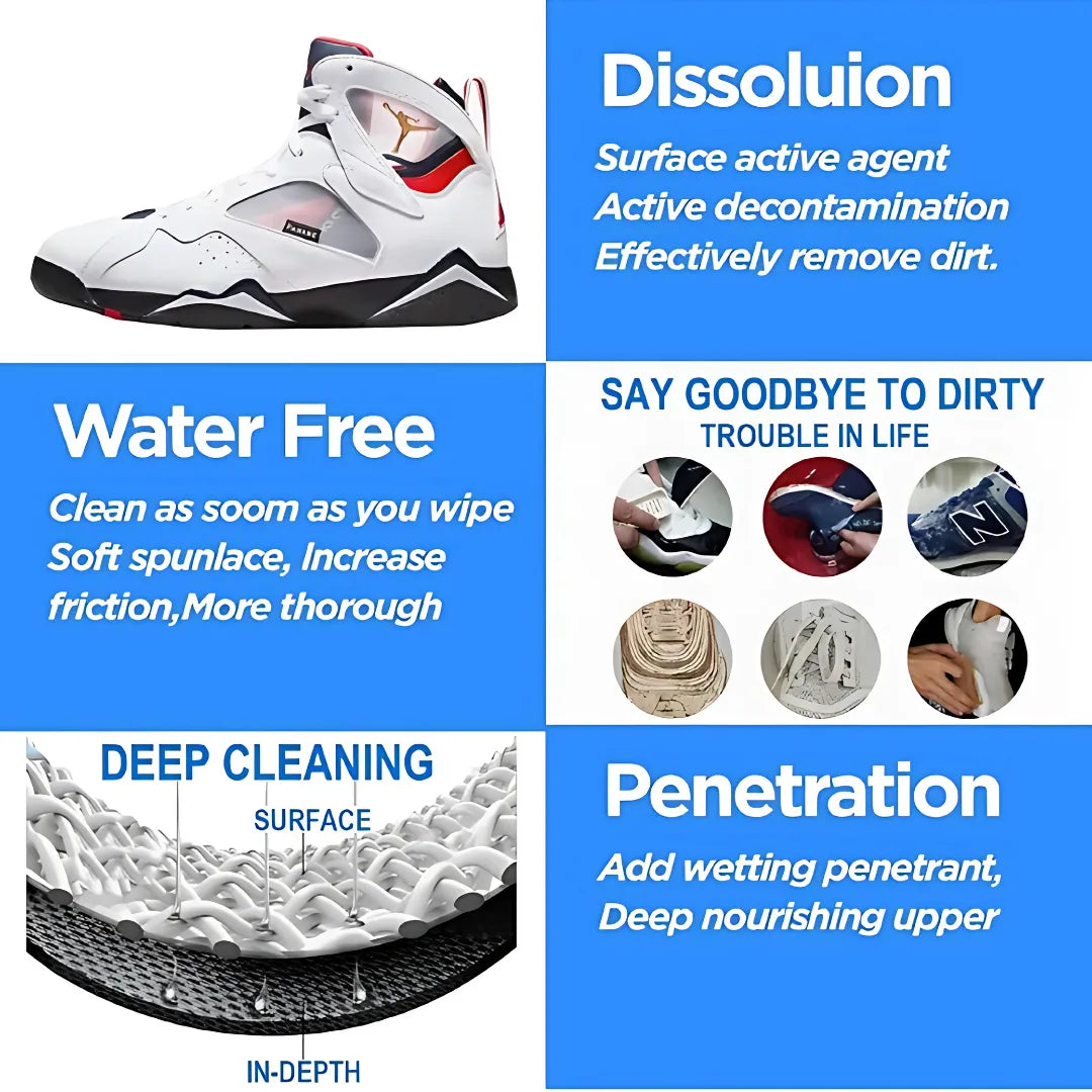 Sneaker & Shoe Cleaner Wipes