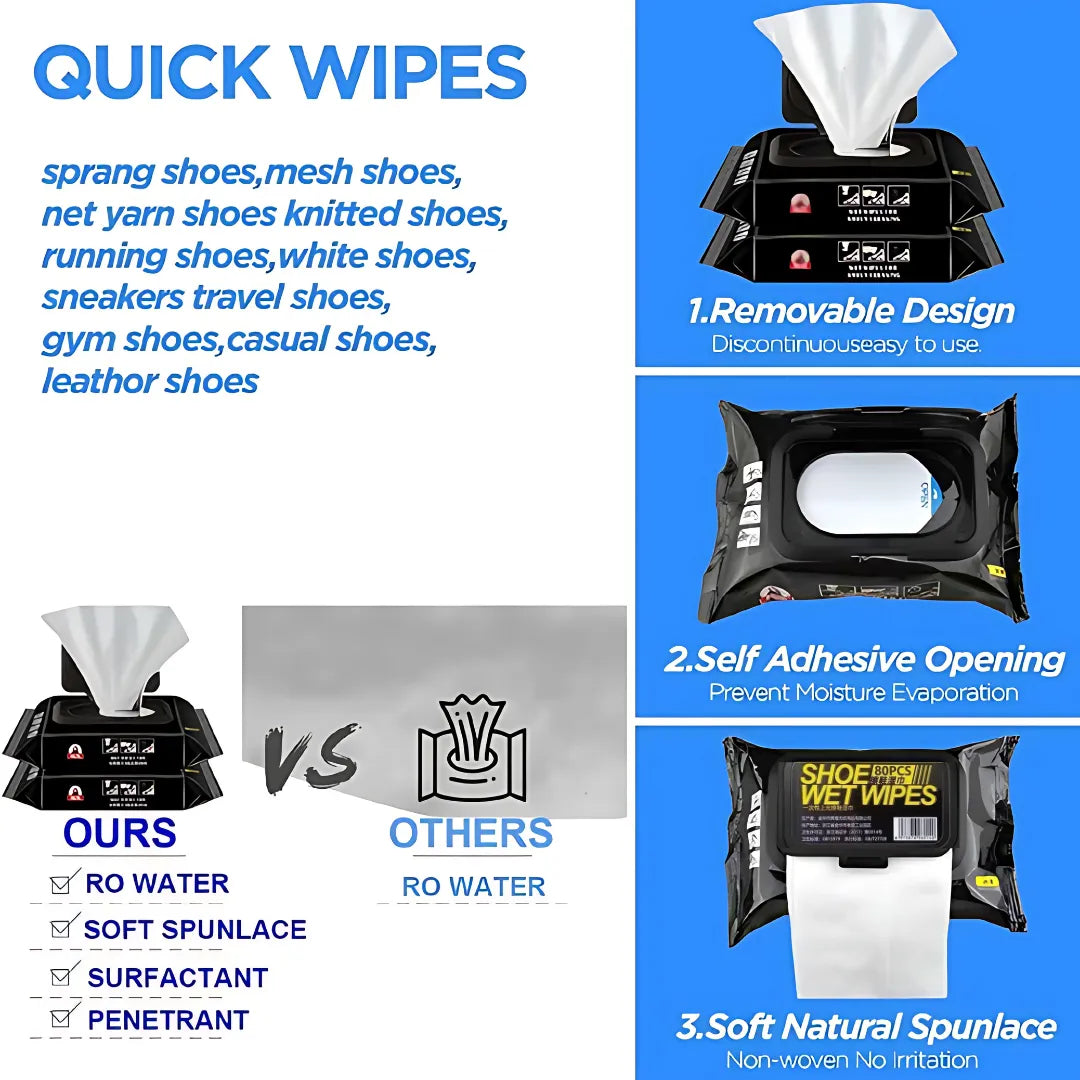 Sneaker & Shoe Cleaner Wipes