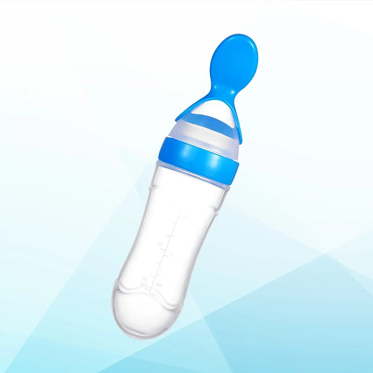 Easy-Feed Baby Squeeze Spoon