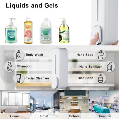 Manual Wall-Mounted Press Soap Dispenser