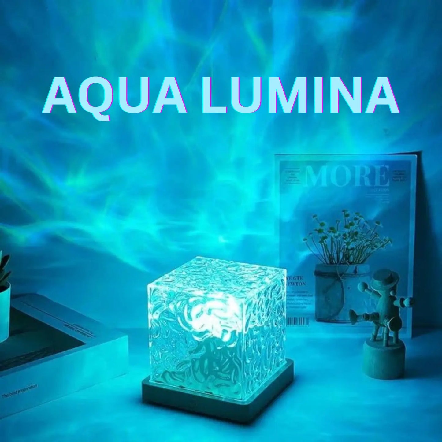 Aqua Lumina - Water Wave Effect Lamp