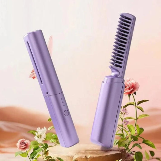 Style Glide - Portable Hair Straightener Comb