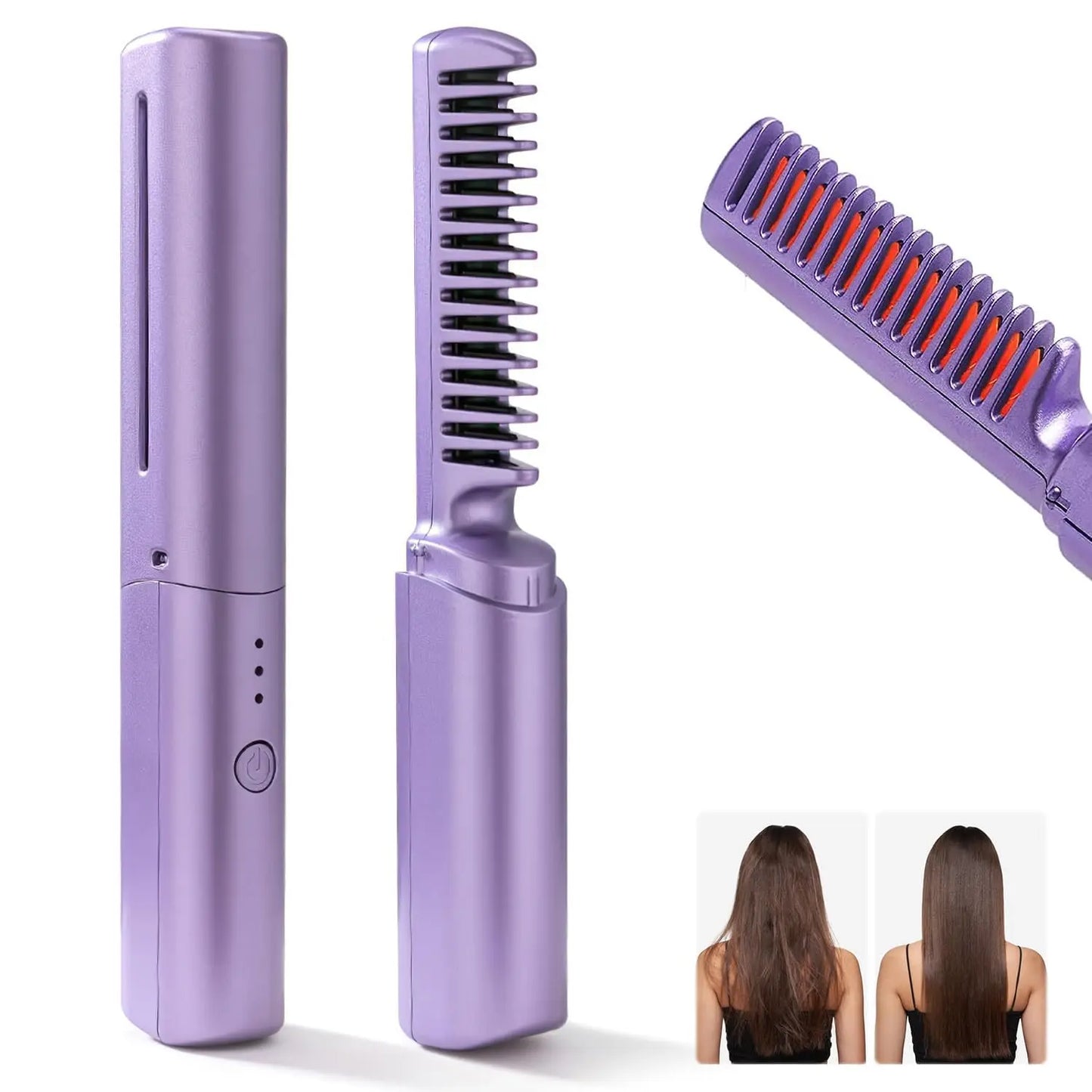 Style Glide - Portable Hair Straightener Comb